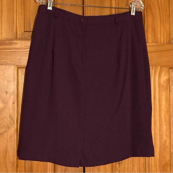 NWOT Vintage Jaclyn Smith Flat Panel Dress Skirt Size 16 - Picture 1 of 13